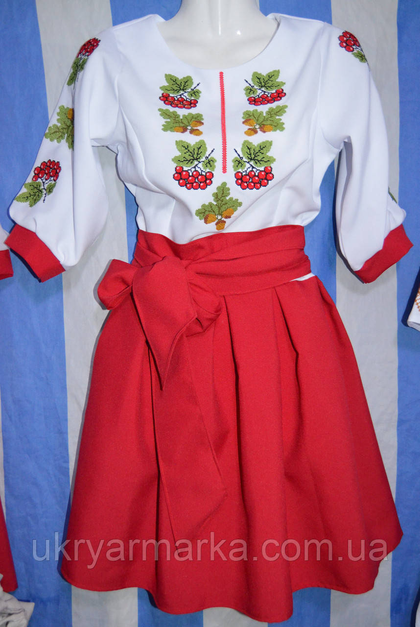 Вишите плаття "Калина"