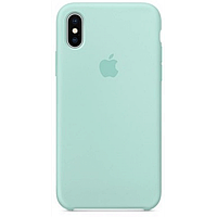 Чохол для iPhone XS Max Silicone Case бампер (Turquoise)