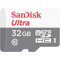 Карта пам'яті SANDISK 32GB microSD class 10 Ultra Light (SDSQUNR-032G-GN3MN), фото 1