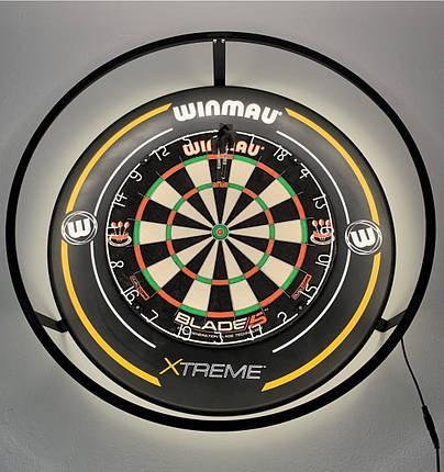 Фірмовий дартс набір Winmau Англія з LED підсвічуванням, фото 2