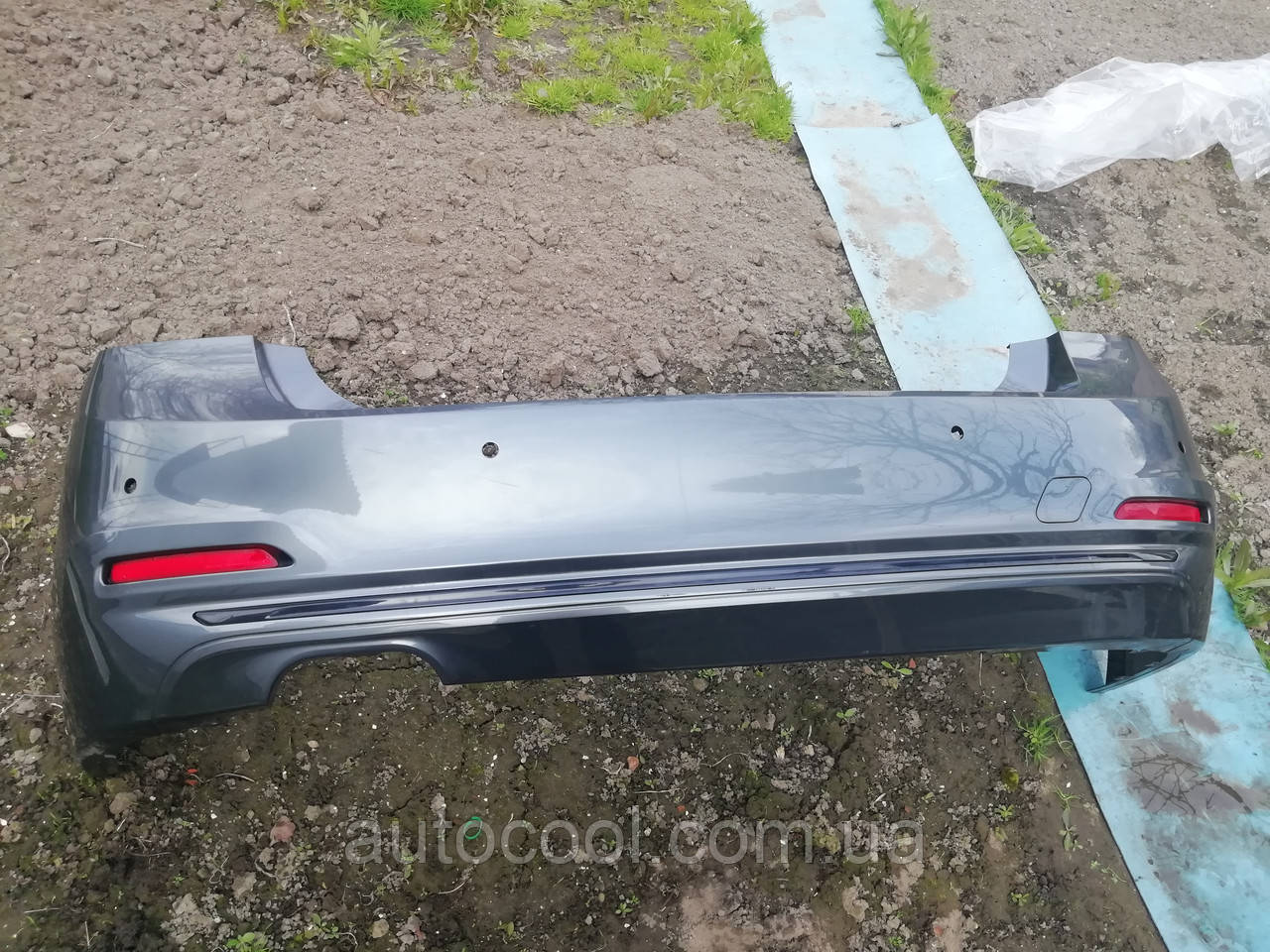 Задній бампер оригінальний BMW f30 2015+ рестайлінг БМВ Ф30