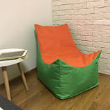 Безкаркасне крісло "Трон" для дітей висота 70 см Лежбока Україна, фото 3