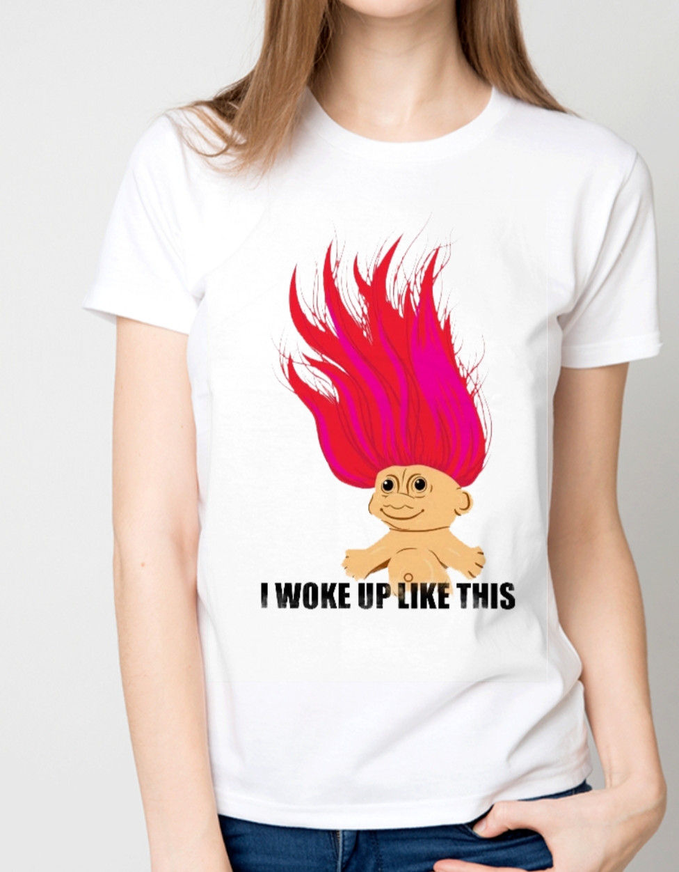 Футболки женские,I woke up like this