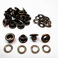 Блочки для одягу 4мм (№2)(1000шт) Антик, Туреччина , взуття