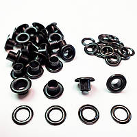 Люверсы для бумаги 4мм (№2)(500шт) Оксид, Турция