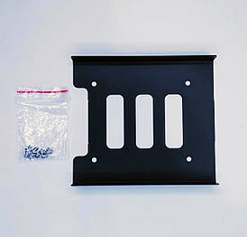 Металевий адаптер фрейм перехідник для встановлення 2,5-дюймових жорстких дисків і SSD в 3,5-дюймовий слот ПК