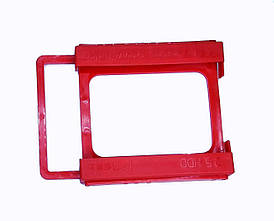 Пластмасовий адаптер фрейм перехідник для встановлення 2,5-дюймових жорстких дисків і SSD в 3,5-дюймовий слот ПК