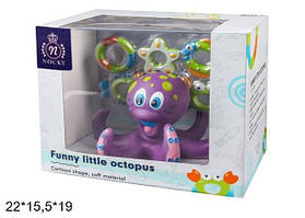 Набір для ванних восьминіг — кільцекидання, 5 кілець коробка 22*15,5*19 см