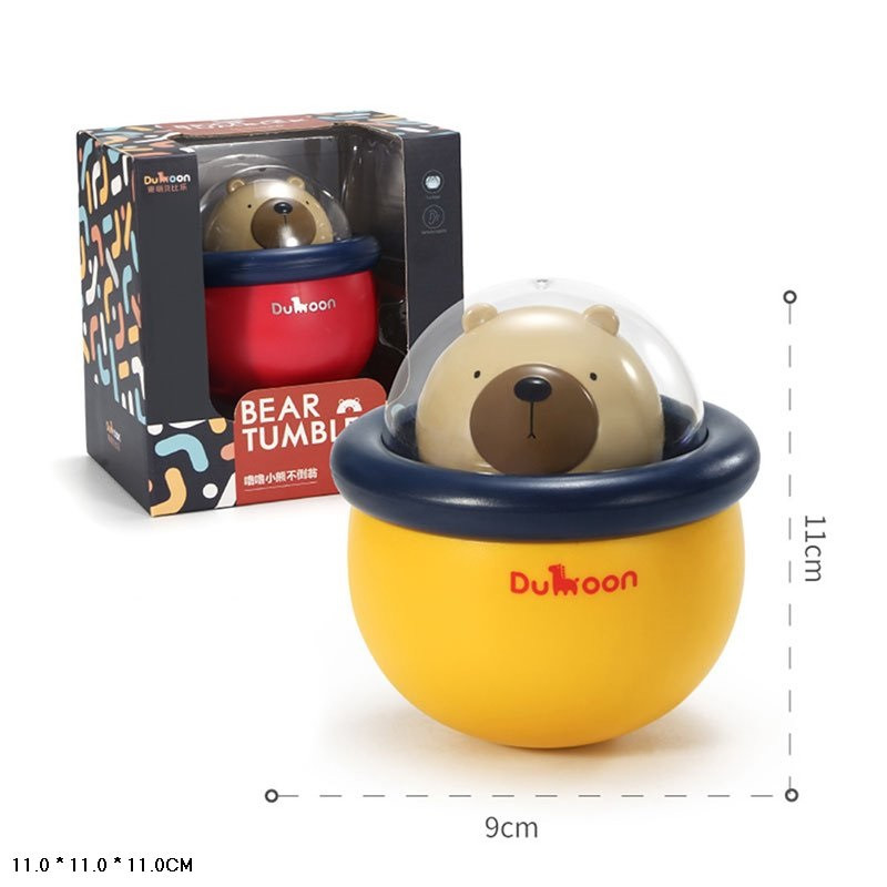 Іграшка-Неваляшка ведмедик, коробка 16*12,5*15 см