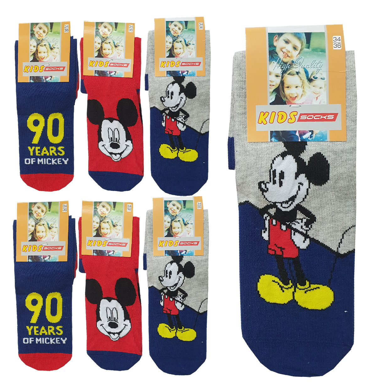 Шкарпетки дитячі демісезонні високі для хлопчика,Proxy,kids socks (розмір 34-36(9-11л))