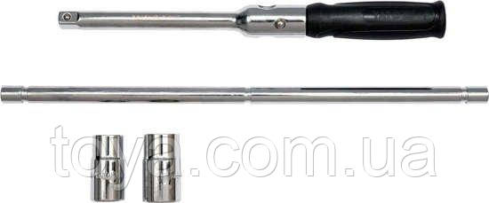 Ключ для коліс розкладний 17мм,19мм,21мм,23мм, квадрат 1/2" YT-08035 ...