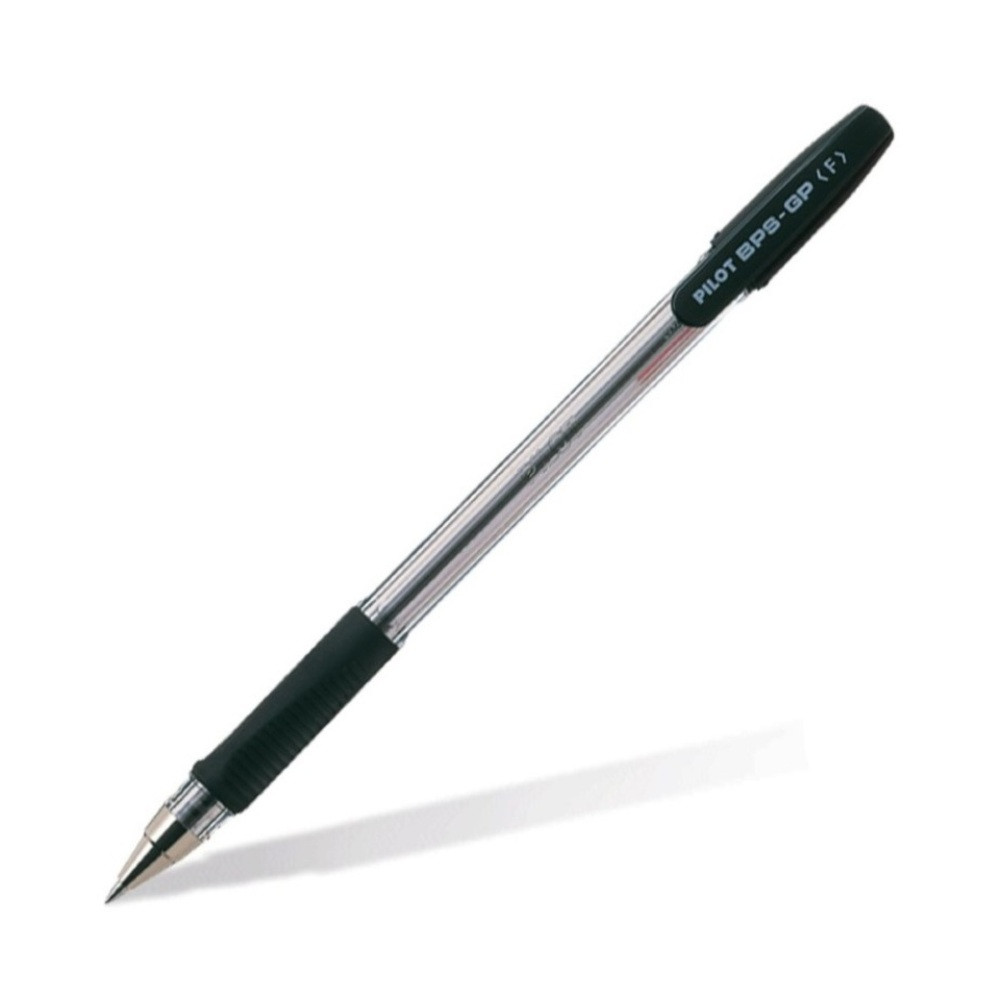 Ручка кулькова Pilot BPS, 0,5 мм, чорна, BPS-GP-EF-B, фото 1