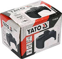 Ключ до оливного фільтру розвідний YATO : Ø80-105 мм під вороток з квадратом 1/2" YT-08236