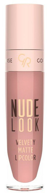 Матова рідка помада для губ Golden Rose Nude Look Velvety Matte Lipcolor 5,5 мл №03 Pink Nude
