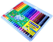 Набір фломастерів Centropen 18 кольорів СЛОНИК