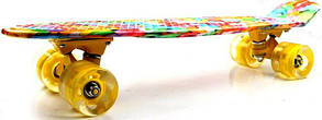 Penny Board "Caramel" Світяться колеса, фото 2