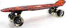 Penny Board "Fire" Світяться колеса, фото 3