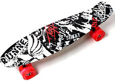 Penny Board "Street board" Світяться колеса., фото 2