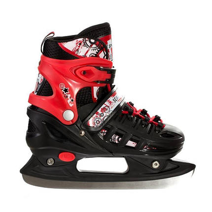 Ковзани розсувні Scale Sport Red р. 38-41, фото 2