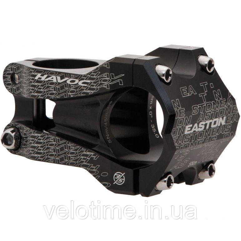 Винос керма Easton Havoc 0 °, 1-1 /2 (31.8х65мм, чорний)