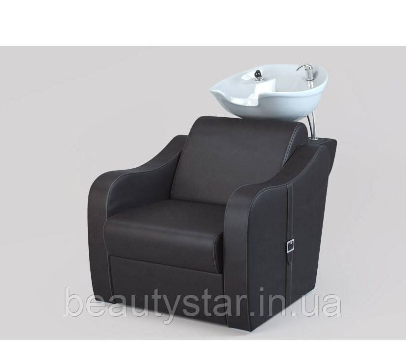 Мийка перукарська Sorento крісло-мийка перукарська стильна для Barbershop салону краси VM2032