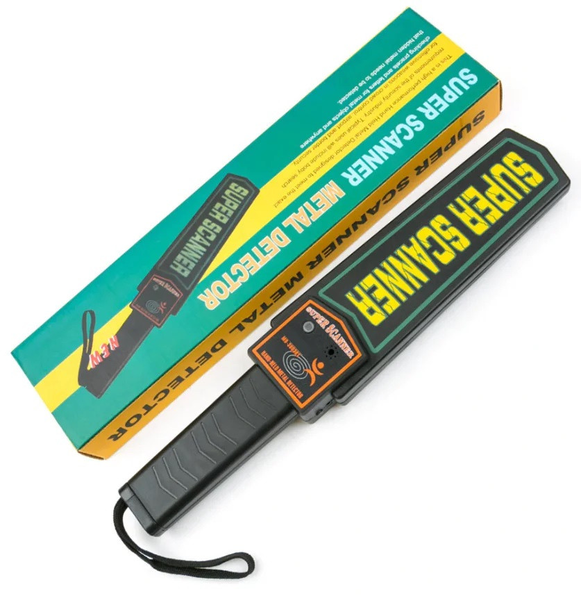 Ручний металодетектор Досмотровий металошукач Super Scanner