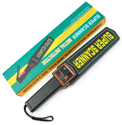 Ручний металодетектор Досмотровий металошукач Super Scanner, фото 1