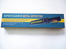 Ручний металодетектор Досмотровий металошукач Super Scanner, фото 4