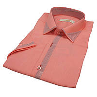 Чоловіча класична сорочка персикового кольору Negredo 590 NKC 07