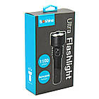 Ліхтар Soshine TC15 USB, IPX-6, 18650, 1100Lm, LED XMK T6 White, 5 режимів, LED, фото 8