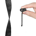 Ремінець для годинника смарт apple wath. Ремінець для годинника міланська петля. На дисплей 42-44 мм. Чорний, фото 3