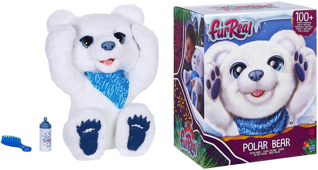 Інтерактивна іграшка FurReal Friends Фуріал Полярний білий ведмежатко Каббі Polar Bear Cub F2051