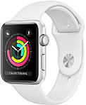 Ремінець для годинника силіконовий, для смарт годинника Apple Watch, аналогів Apple Watch 22 мм. Білий, фото 6