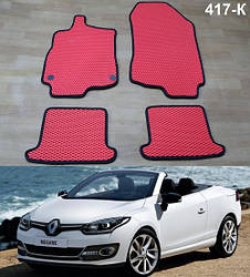 Килимки ЕВА в салон Renault Megane 3 '08-15, кабріолет