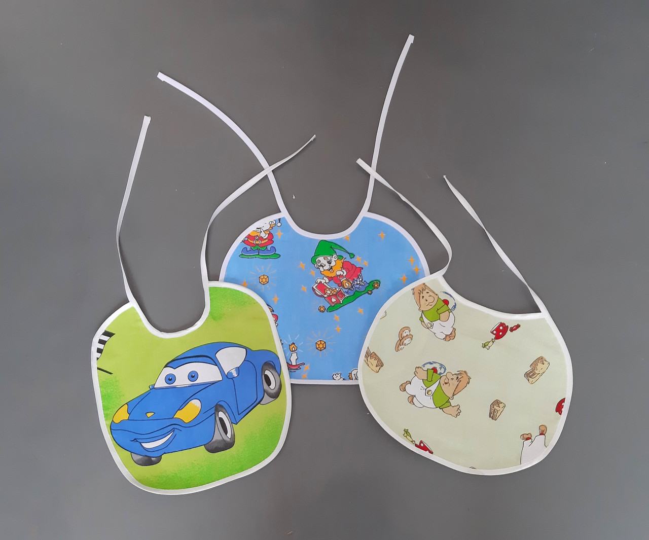 Набір дитячих слинявчиків (в наборі 3 шт.), Сл.-05