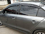 Вітровики ,дефлектори вікон Volkswagen Jetta 2011+ (HIC), фото 2
