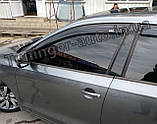 Вітровики ,дефлектори вікон Volkswagen Jetta 2011+ (HIC), фото 5
