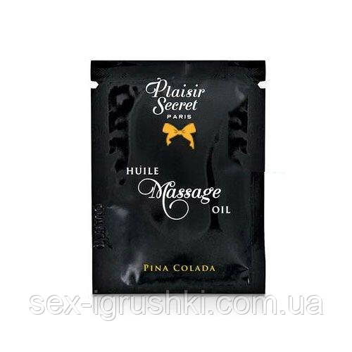 Пробник масажної олії Plaisirs Secrets Pina Colada (3 мл) SO1208