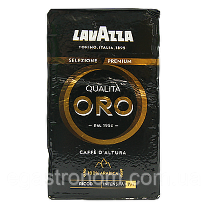 Кава оро чорна гора (мелена) Лавацца Lavazza oro mountain 250g 20шт/ящ (Код: 00-00005930)