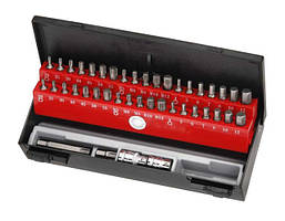 Набір біт FORCE 4421C 3/8" і 1/2" 6-гр., Torx, Spline 42 пр. (пластиковий кейс), фото 6