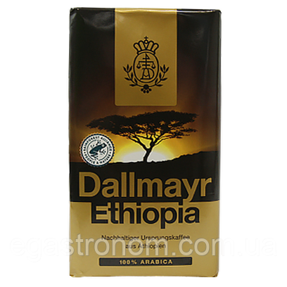 Кава мелена Далмаєр ефіопія Dallmayr ethiopia 500g 12шт/ящ (Код: 00-00005928)