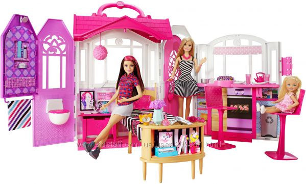 Переносной домик Барби Glam Getaway House от Mattel