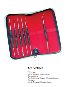 Набір інструментів для воску 599/set Medesy