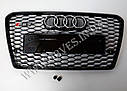 Реєтка радіатора Audi A7 2011-2014 (з чорною оканіткою), фото 2