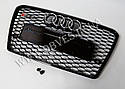 Реєтка радіатора Audi A7 2011-2014 (з чорною оканіткою), фото 4