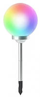 Садовый светильник 4-х цветный светодиод, 30x73 см