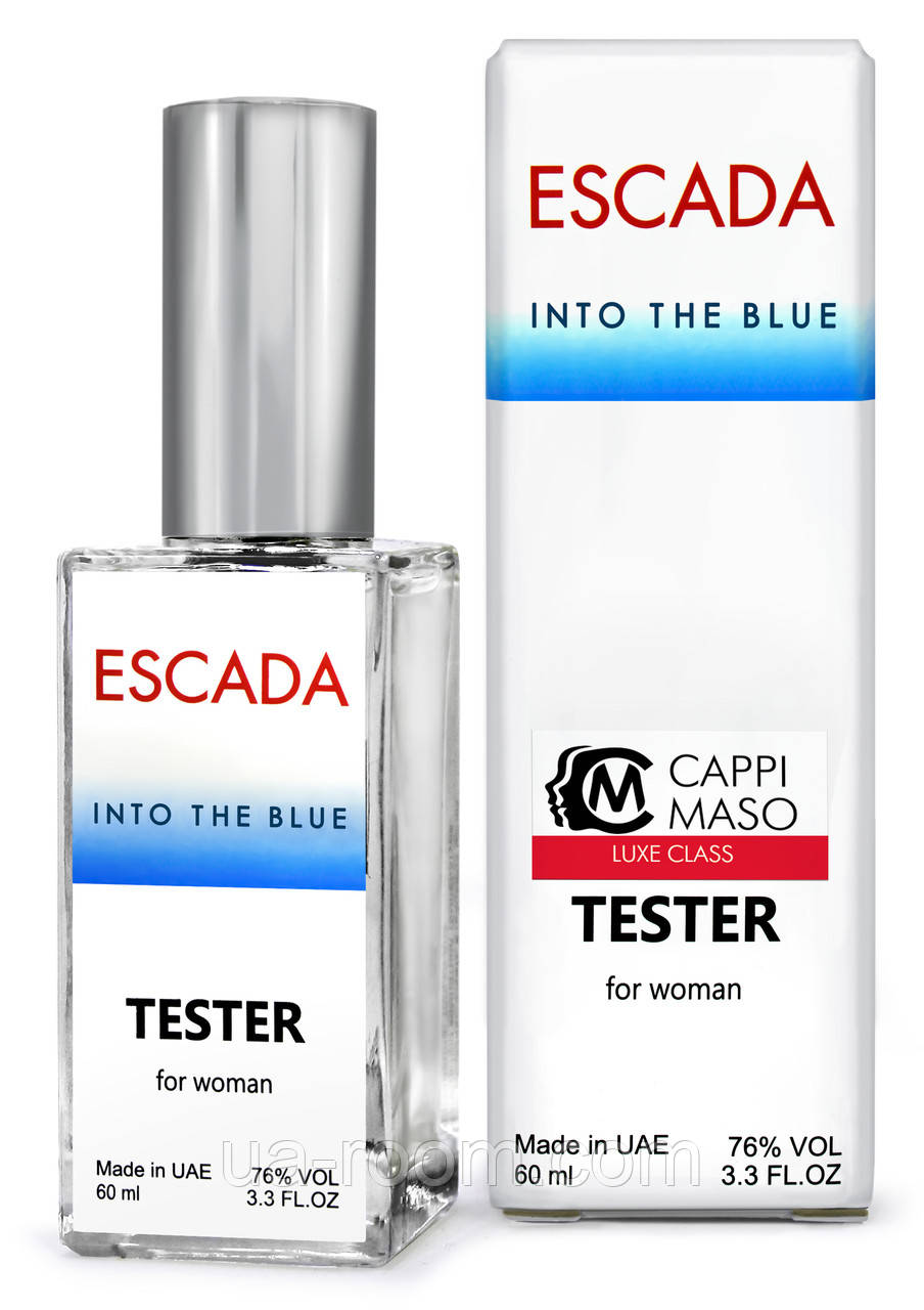 Тестер DUTYFREE жіночий Escada Into the Blue, 60 мл