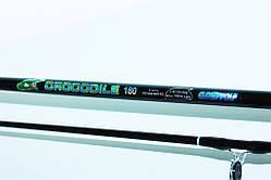 Спінінг короповий Crocodile з ЗАМКОМ! 2.40 м. Тест-250г.