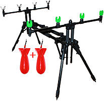 Підставка Род Под Fishing ROI Fast Carp M60 + дві ракети в подарунок