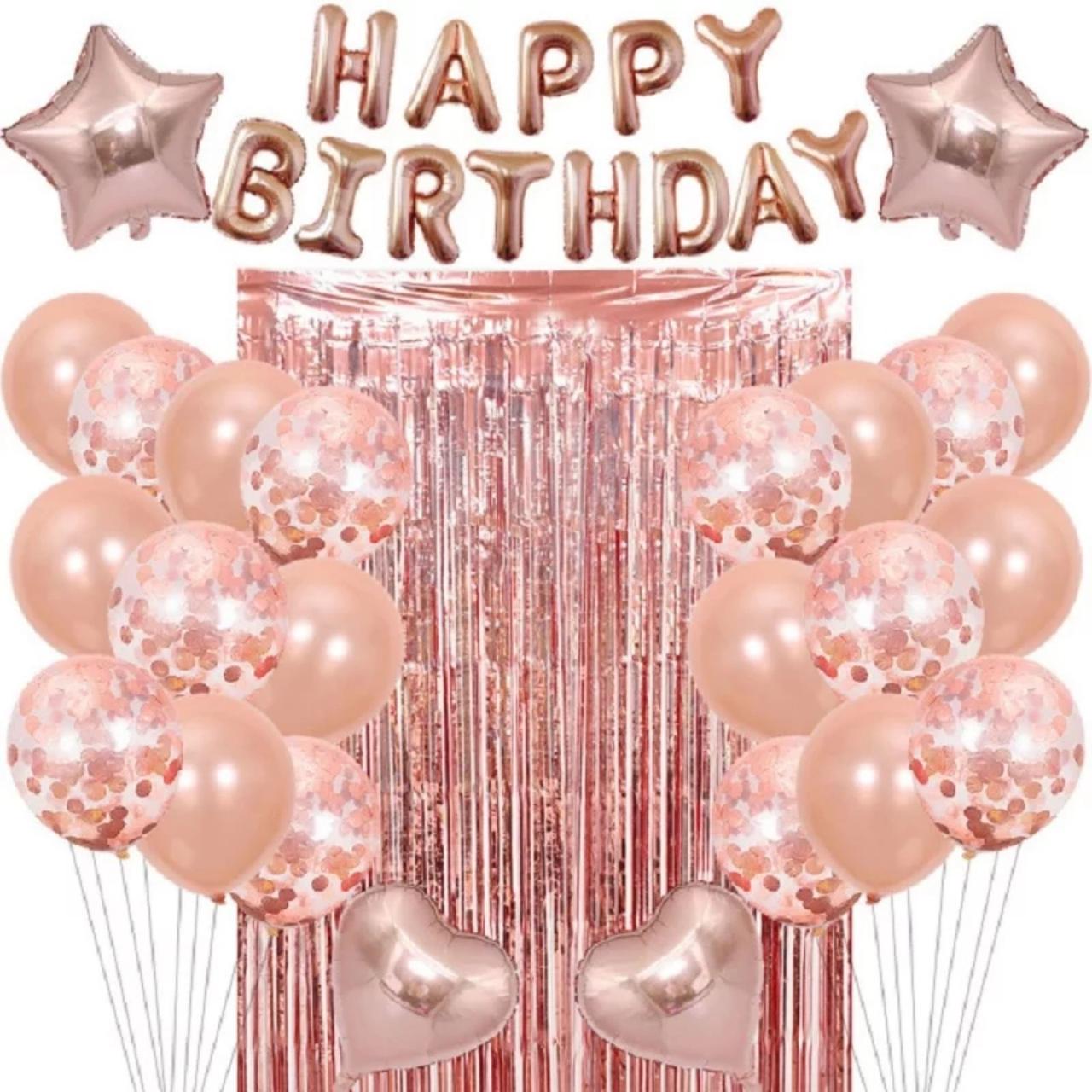 Набір куль на день народження, "HAPPY BIRTHDAY" 053